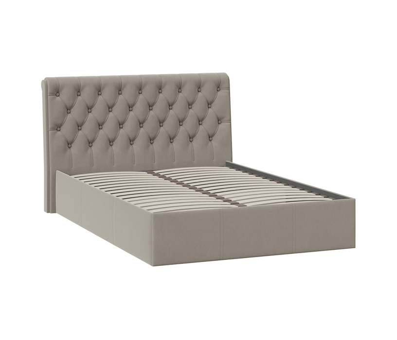 Кровати 140х200, Кровать Скарлет 1400 велюр