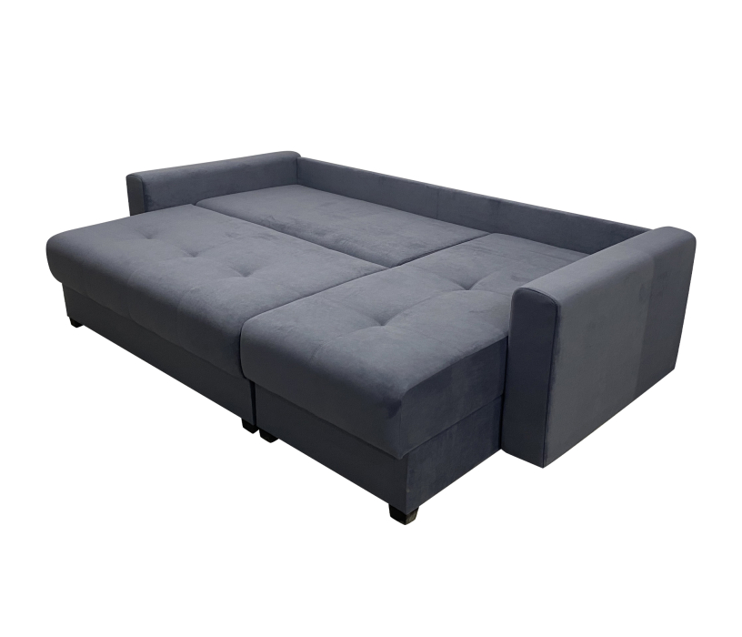 Диваны угловые в гостиную, Диван Комфорт-3 НПБ, велюр