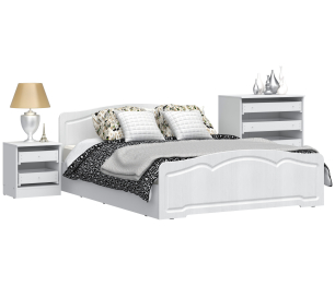 Амалия Спальня (кровать,комод,тумба)