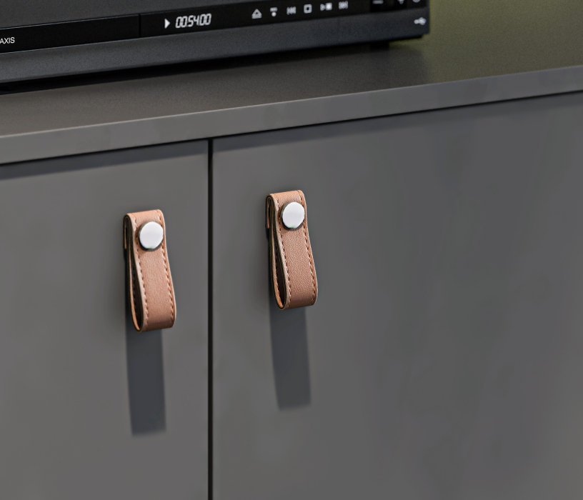 Стенки для гостиной, Гостиная (стенка) Тренд на ножках Диамант серый / ЛДСП Диамант серый