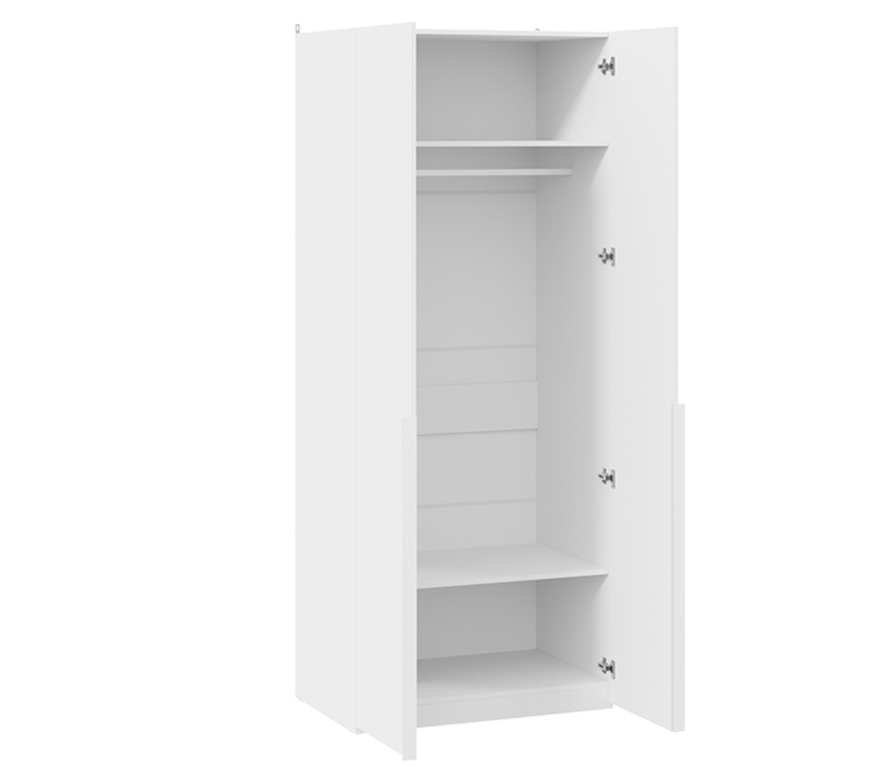 Шкафы двухстворчатые, Шкаф для одежды Порто двери глухие (580)