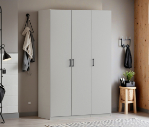 Шкаф трехдверный Макс 1500 мм, вариант №3 (ЛДСП)