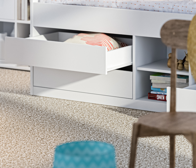 , Терра СБ-3131 Кровать Белый