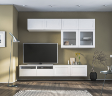 Стенки для гостиной, Гостиная Тренд 3 Белый/Modern Белый