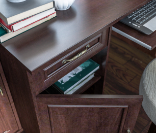 Верди Махагон набор с кроватью 1,6 с подъемным механизмом