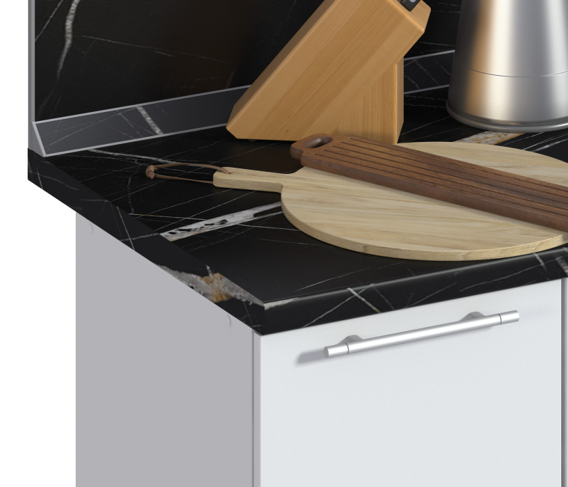 Аксессуары для кухни, Кромка пласт 2435*44 с/к Черный Тунис 3074