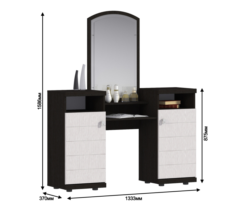 Туалетные столики, Стол туалетный Гретта СБ-1143