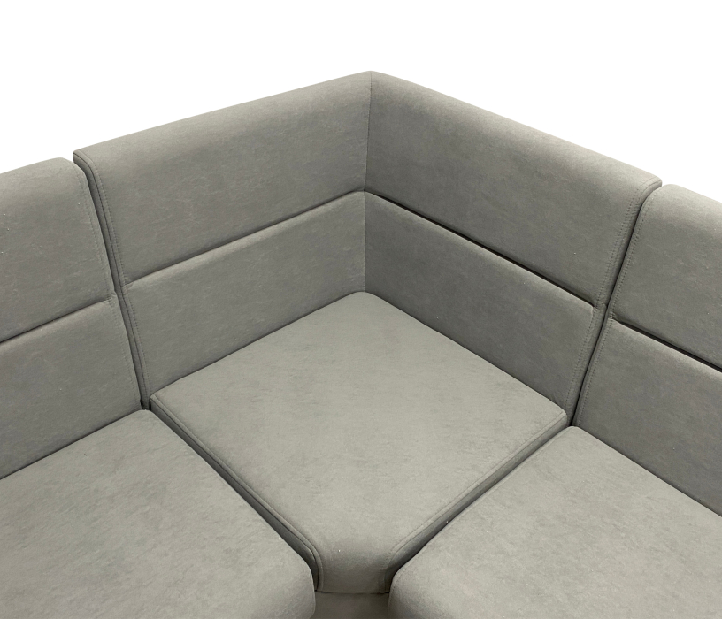 Кухонные уголки, Кухонный уголок Уют высокий сектор, велюр