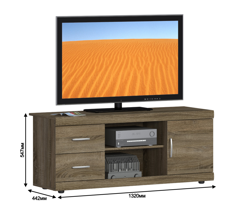 ТВ-тумбы, Тумба ТВ Монако СБ-2136