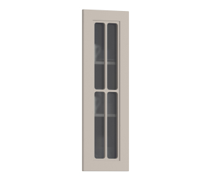 MODERN фасад для шкафа навесного со стеклом 30х92 см