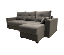 Диваны угловые в гостиную, Диван Комфорт-3 НПБ, велюр