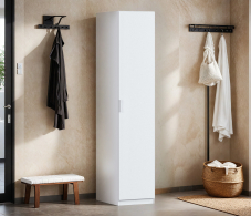 Для одежды, Шкаф однодверный Макс 500 мм, вариант №4 (ЛДСП/МДФ)