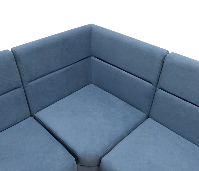 Кухонные уголки, Кухонный уголок Уют высокий сектор, велюр