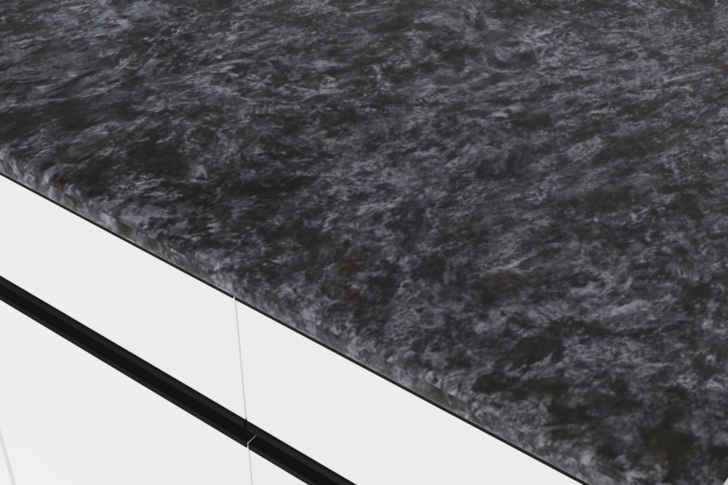 Кухонные гарнитуры, Кухонный гарнитур Лотос медиум 2 1,4 м Белый глянец ЛДСП