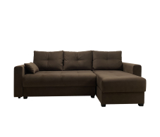 Диваны угловые в гостиную, Диван Комфорт-3 НПБ, велюр