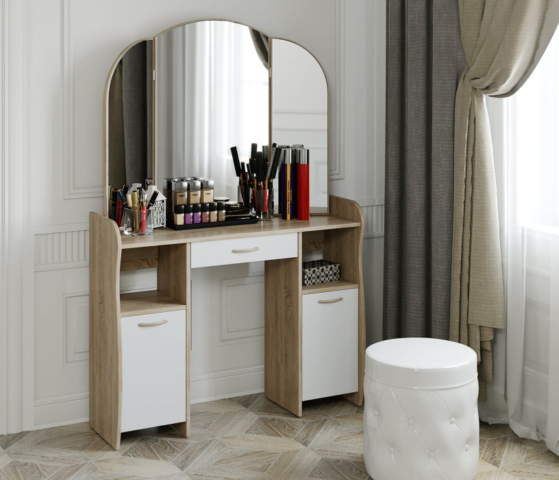 С зеркалом, Стол туалетный София  Т2