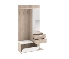 Прихожие, Секция с крючками и зеркалом Эрика