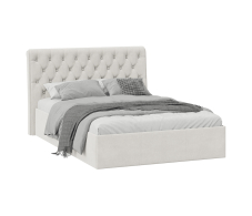 Кровати 140х200, Кровать Скарлет с ПМ 1400 велюр