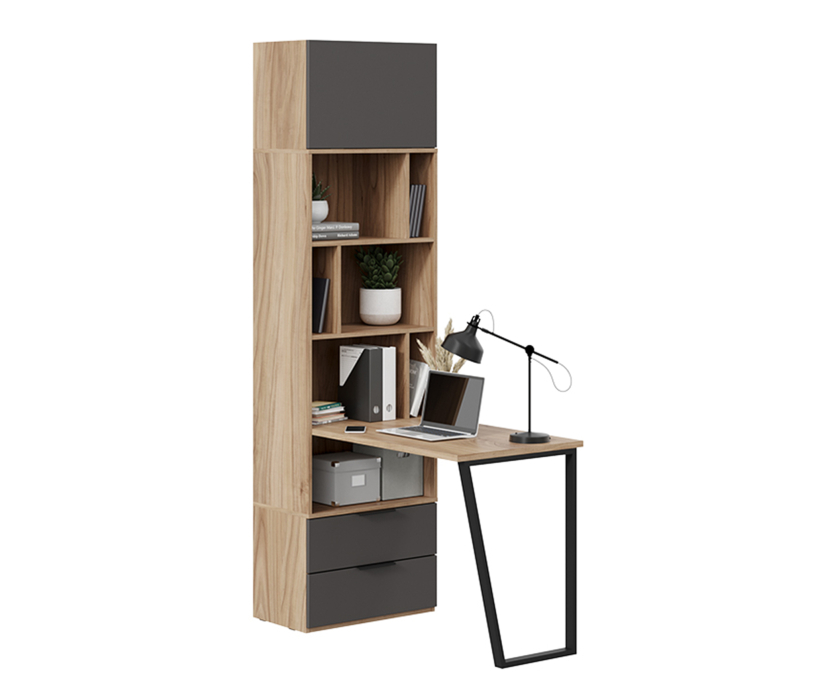 Открытые, Шкаф комбинированный Порто (366) со столом исп. 2