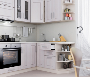 Регина Риф белоснежный 2700*1650