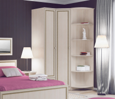 Угловые шкафы, Шкаф угловой Грация СБ-2199