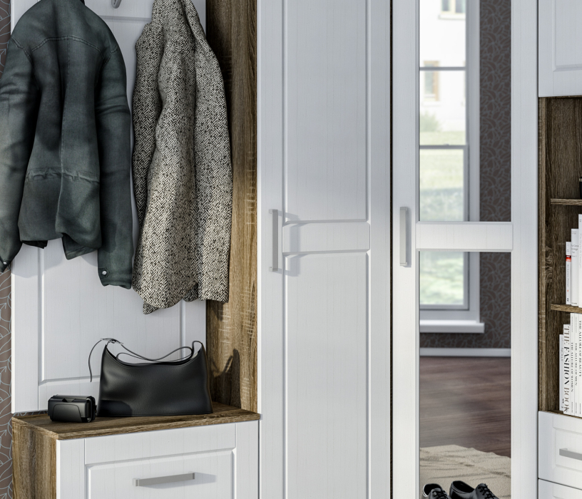 Шкафы пеналы, Пенал Илона (Прованс) СБ-2630