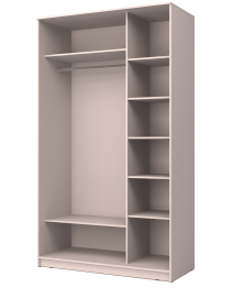 Хит-23-14-77 Шкаф-купе 2-х дверный, фотопечать Леопард (2300х1362х620)