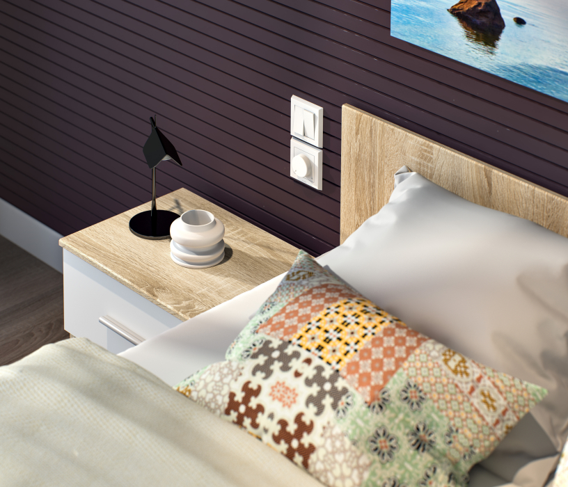 Двуспальные, Кровать Мамбо СБ-2679