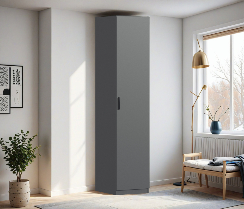 Для одежды, Шкаф однодверный Макс 500 мм, вариант №2 (ЛДСП)