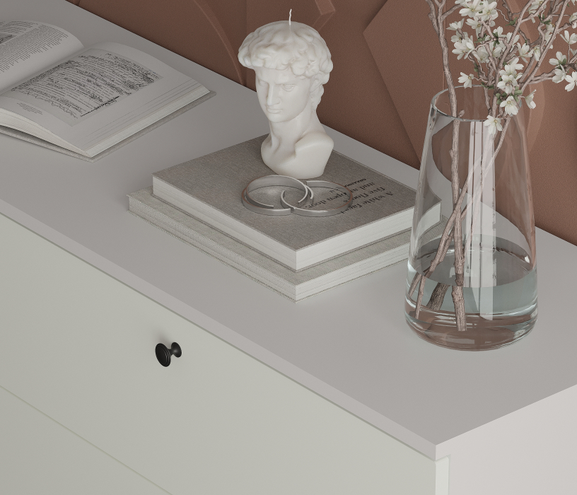 Комоды, Комод Тренд СБ-3446 3 ящика, 1 дверь