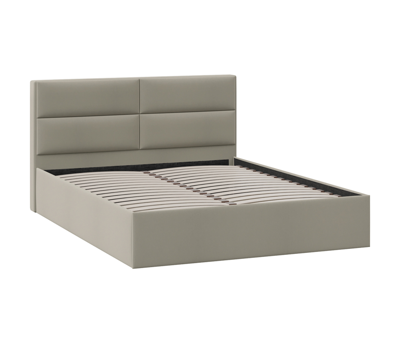 Кровати 160х200, Кровать 160*200 без ПМ Глосс велюр