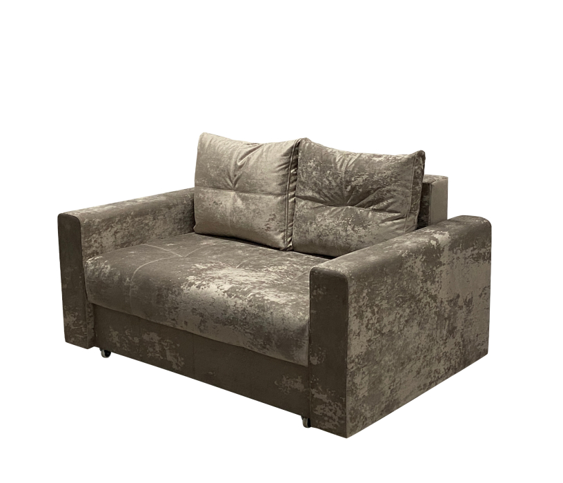 Диваны с ящиком для белья, Диван Комфорт-7 БД (120), ППУ, ШП, велюр