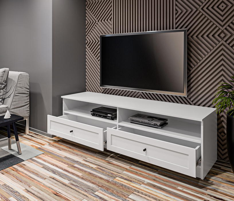 ТВ-тумбы, Тумба Твин СБ-3382 Белый