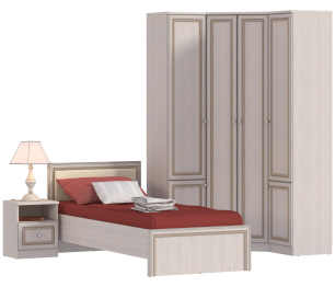 Грация набор с кроватью СБ-2853 (900)