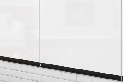 Кухонный гарнитур Лотос прайм 1,1 х 2,0 м Белый глянец ЛДСП