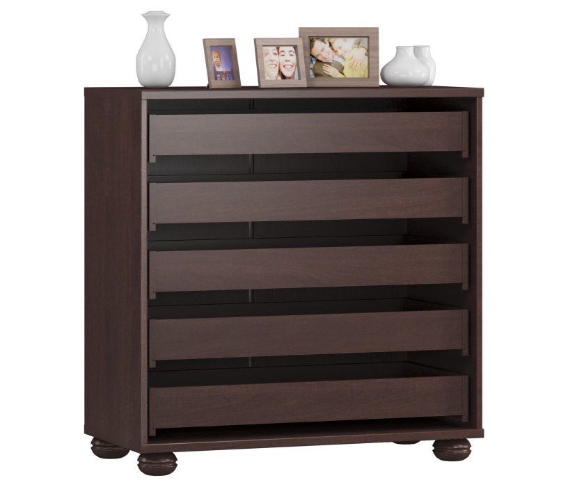 Комоды, Комод с 5-тью ящиками Верди СБ-1452