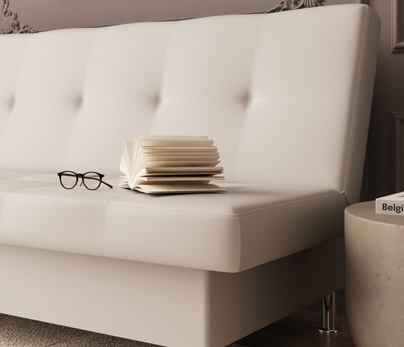 Офисная мебель, Диван-кровать Бомонд, экокожа