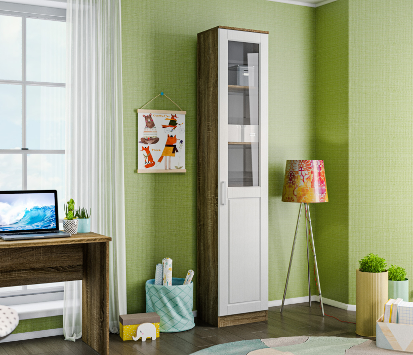 Витрины, Пенал-витрина Илона (Прованс) СБ-2798