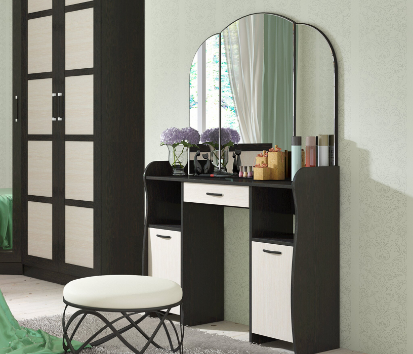 С зеркалом, Стол туалетный София  Т2