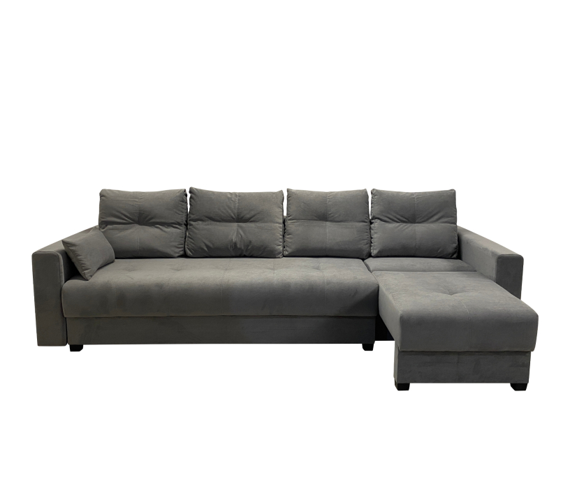 Диваны с ящиком для белья, Диван Комфорт-6(3+1К) модульный, НПБ, велюр