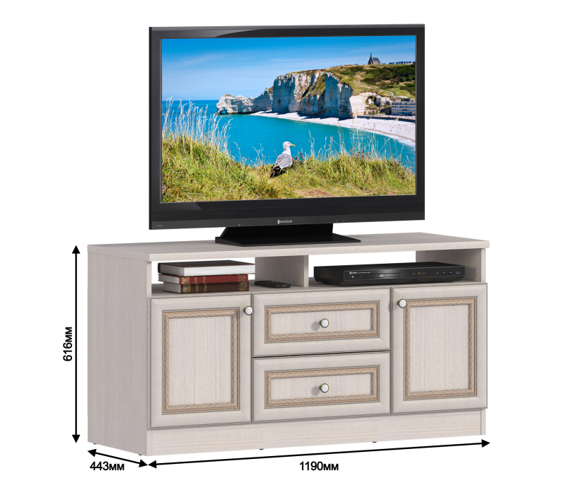 ТВ-тумбы, Тумба ТВ Грация СБ-2851