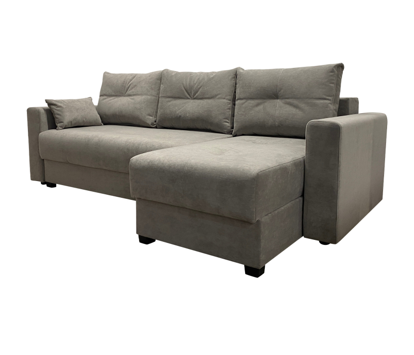 Диваны угловые в гостиную, Диван Комфорт-3 НПБ, велюр