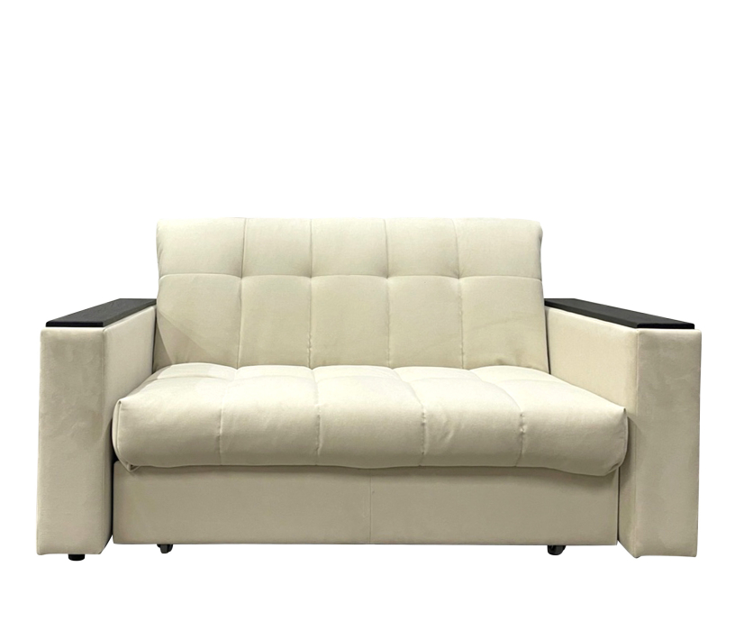 Диваны кровати со спальным местом, Диван Аккордеон НПБ 1280 Teddy, с накладками МДФ граунд