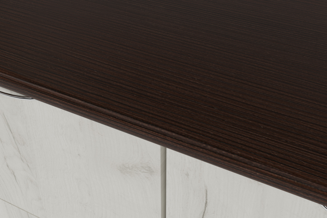 Кухонные гарнитуры, Кухонный гарнитур Лоретта прайм 1,2 х 1,4 м Дуб грей ЛДСП