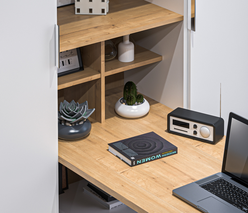 Стенки для гостиной, Гостиная с рабочим столом Мальта