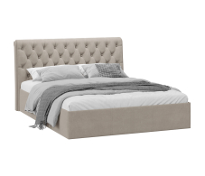 Мягкая кровать, Кровать Скарлет 160*200 (велюр)
