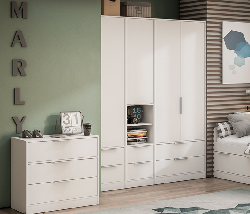 Шкафы двухстворчатые, Шкаф для одежды Марли