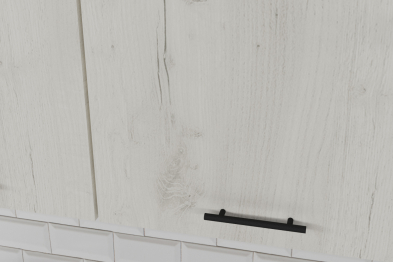 Кухонный гарнитур Сиена мега 2,5 м Дуб грей/Бетон темный ЛДСП