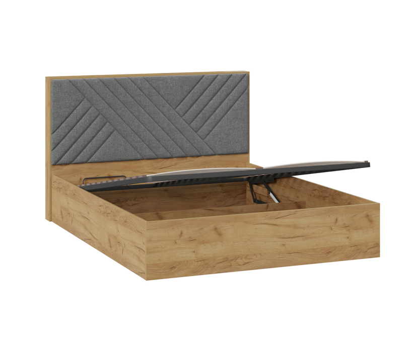 С подъемным механизмом, Кровать Хилтон с ПМ, велюр 