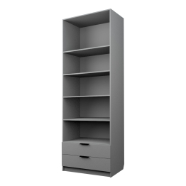 Шкаф распашной 2-х дверный с 2-мя ящиками ЭШ2-8-РП-2я